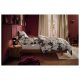 LIVARNO home Mikrofaser-Satin-Bettwäsche, 160 x 200 cm, 70 x 80 cm, Blumen - B-Ware neuwertig