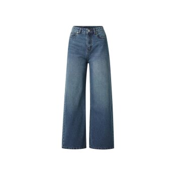 esmara® Damen Jeans, Wide Leg (Blau, 40) - B-Ware neuwertig