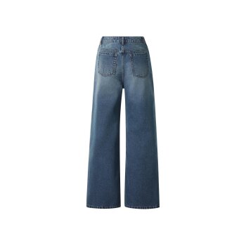 esmara® Damen Jeans, Wide Leg (Blau, 40) - B-Ware neuwertig