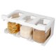SILVERCREST® Vorratsdosen-Set (Unterregal Aufbewahrung) - B-Ware sehr gut