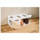 SILVERCREST® Vorratsdosen-Set (Unterregal Aufbewahrung) - B-Ware sehr gut