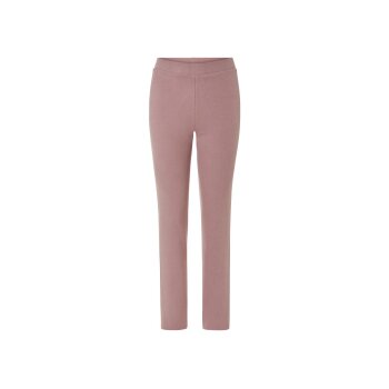 esmara® Damen Loungewear-Hose in Feinstrickqualität (Slim Fit, Rosa, XS(32/34)) - B-Ware neuwertig