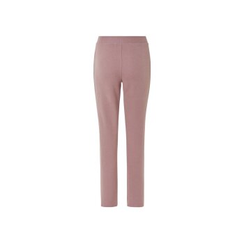 esmara® Damen Loungewear-Hose in Feinstrickqualität (Slim Fit, Rosa, XS(32/34)) - B-Ware neuwertig