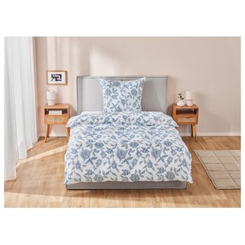 LIVARNO home Bettwäsche aus Baumwollsatin, 140 x 200...