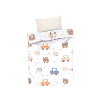 LIVARNO home Baby-Bettwäsche, 90 x 130 cm, 40 x 60...