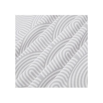 LIVARNO home Bettwäsche, aus Mikrofaser-Satin 240 x 220 cm, geometrische Muster - B-Ware sehr gut