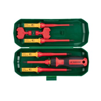 PARKSIDE® Schraubendreher-Wechselklingen-Set, bis 1000 V - B-Ware