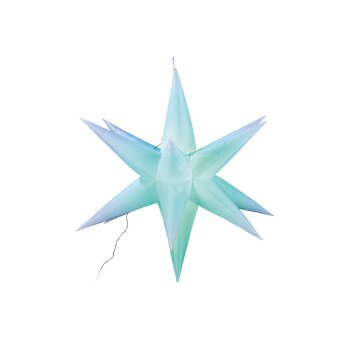 LIVARNO home Selbstaufblasender LED-Weihnachtsstern - B-Ware neuwertig