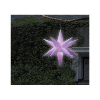 LIVARNO home Selbstaufblasender LED-Weihnachtsstern - B-Ware neuwertig