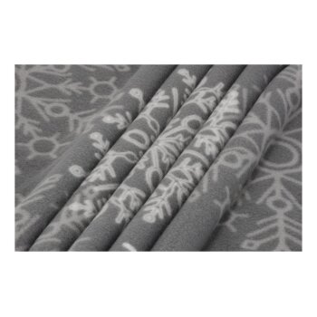 LIVARNO® Bettwäsche, aus Fleece, 260 x 240 cm, Schneeflocken - B-Ware sehr gut