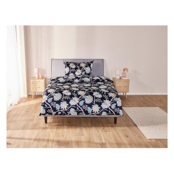 LIVARNO home Bettwäsche, aus Mikrofaser-Satin, 140 x...