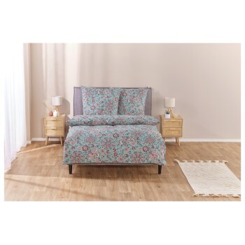 LIVARNO home Bettwäsche Mikrofaser Satin 160 x 200...