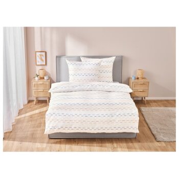 LIVARNO home Bettwäsche, aus Satin, 240 x 220 cm,...