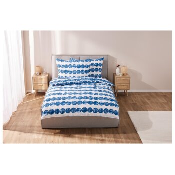 LIVARNO home Bettwäsche, aus Perkal, 240 x 220 cm,...