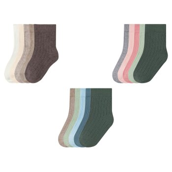 lupilu® Gerippte Baby Socken, 5 Paar - B-Ware