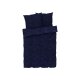 LIVARNO home Bettwäsche, Mikrofaser-Satin, 160 x 200 cm, Paisley/blau - B-Ware sehr gut