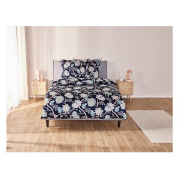 LIVARNO home Bettwäsche, Mikrofaser-Satin, 160 x 200...