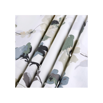 LIVARNO home Bettwäsche, aus Edel-Renforcé, 160 x 200 cm, Blumen/weiß/blau - B-Ware sehr gut