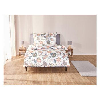 LIVARNO home Bettwäsche, Mikrofaser-Satin, 160 x 200...