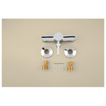 LIVARNO® Duscharmatur / Wannenfüllarmatur (Duschhahn Chrom) - B-Ware sehr gut