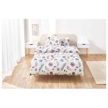 LIVARNO home Renforce-Bettwäsche, 160 x 200 cm,...