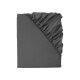 LIVARNO home Satin-Spannbettlaken, 90-100 x 200 cm (Grau) - B-Ware sehr gut