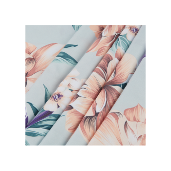 LIVARNO home Mikrofaser-Satin-Bettwäsche, 155 x 220 cm (Bunt) - B-Ware neuwertig