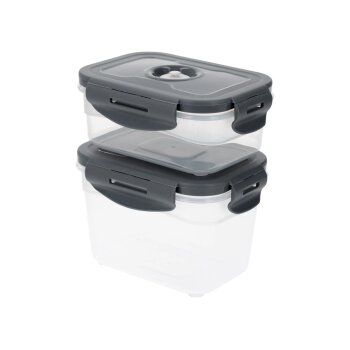 SILVERCREST® Vakuumierer-Set / Vakuumierbehälter (Vakuumier-Behälter Set) - B-Ware sehr gut