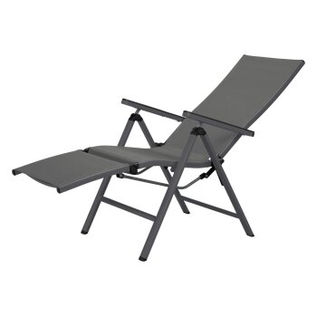 LIVARNO® Alu-Relaxsessel »Houston«, anthrazit - B-Ware sehr gut