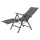 LIVARNO® Alu-Relaxsessel »Houston«, anthrazit - B-Ware sehr gut