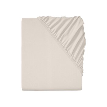 Michalsky Jersey-Spannbettlaken, 90-100 x 200 cm (Creme)...