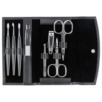 CIEN Beauty 8-teiliges Maniküre-Etui, schwarz -...