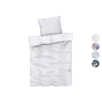 LIVARNO home Mikrofaser-Satin-Bettwäsche, 155 x 220...