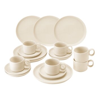 vanWell Porzellanservice Mika 24 teilig oder 18 teilig...