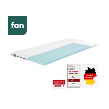 f.a.n. 7-Zonen-Hybridschaum-Topperauflage »fan Flex...