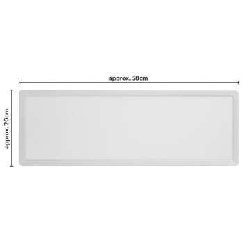 LIVARNO® LED-Deckenleuchte, 3000 lm (Rechteckig) - B-Ware neuwertig