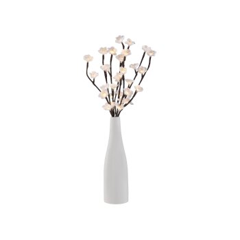 LIVARNO® Dekovase mit LED-Leuchtzweig (Kirschblüte, weiß) - B-Ware sehr gut