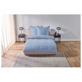 LIVARNO home Bettwäsche, aus Musselin, 200 x 200 cm,...