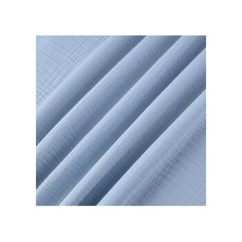 LIVARNO home Bettwäsche, aus Musselin, 200 x 200 cm, blau - B-Ware sehr gut