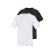 PARKSIDE® Herren T-Shirt, 2 Stück, körpernah geschnitten (Schwarz/weiß, S (44/46)) - B-Ware sehr gut