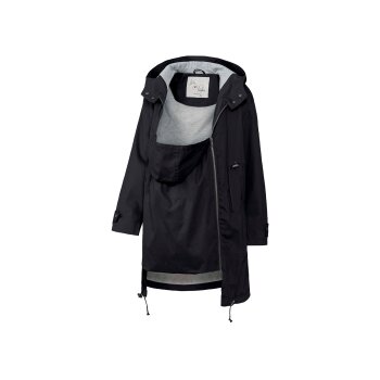 esmara® Damen Umstands-Parka mit Erweiterungseinsatz (schwarz, 42) - B-Ware Beschädigt