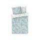 LIVARNO home Mikrofaser Satin Bettwäsche, 160 x 200 cm, 70 x 80 cm, Blätter - B-Ware neuwertig