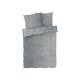 LIVARNO home Plüsch Bettwäsche, 160 x 200 cm, 70 x 80 cm, grau - B-Ware sehr gut