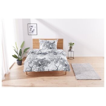 Livarno home Feinbiber Bettwäsche, 140 x 200 cm ,...