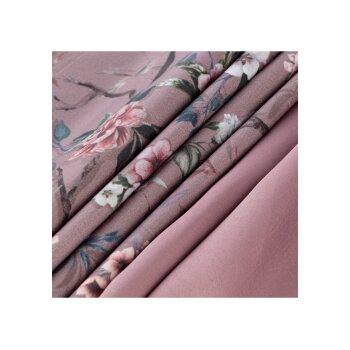 LIVARNO home Bettwäsche, Mikrofaser-Satin, 160 x 200 cm, dunkelrosa - B-Ware sehr gut