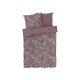 LIVARNO home Bettwäsche, Mikrofaser-Satin, 160 x 200 cm, dunkelrosa - B-Ware sehr gut