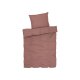 LIVARNO home Lyocell-Satin-Bettwäsche, 135 x 200 cm (Rost) - B-Ware neuwertig