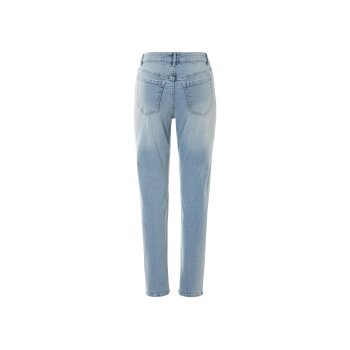 esmara® Damen Jeans, Straight Fit, normale Leibhöhe (Light blue denim, 40 (reg. Länge)) - B-Ware neuwertig