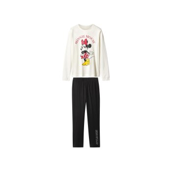 Damen Pyjama (Minnie Mouse/weiß, M(40/42)) - B-Ware...