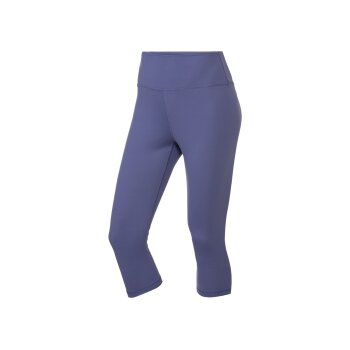 CRIVIT Damen Funktionscapri, mit integrierter Schlüsseltasche im Bund (Lila, XS (32/34)) - B-Ware neuwertig